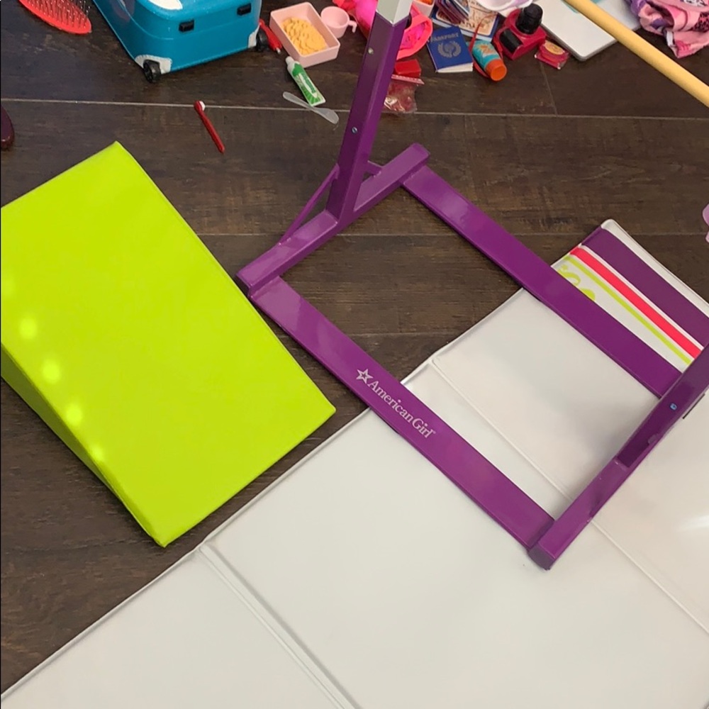 american girl of the year mckenna bar and beam set